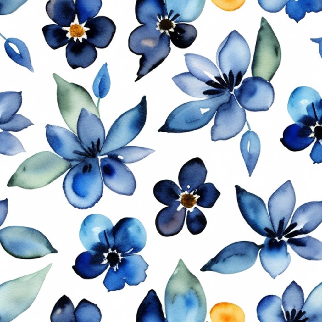 Background, dark blue, colorful by @ai_generated