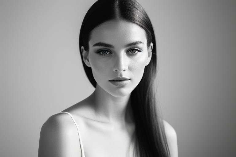 Woman-model-beauty-minimal-concept--wearing-awhite--natural-and-minimalistic-aesthetic (2) by @helenlayout by @ai_generated