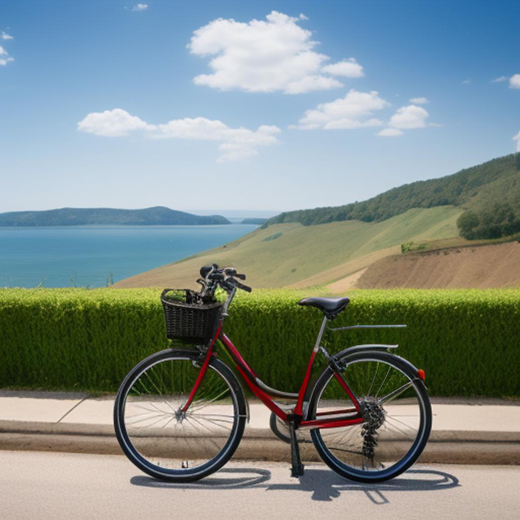 Background, in bike by by @ai_generated
