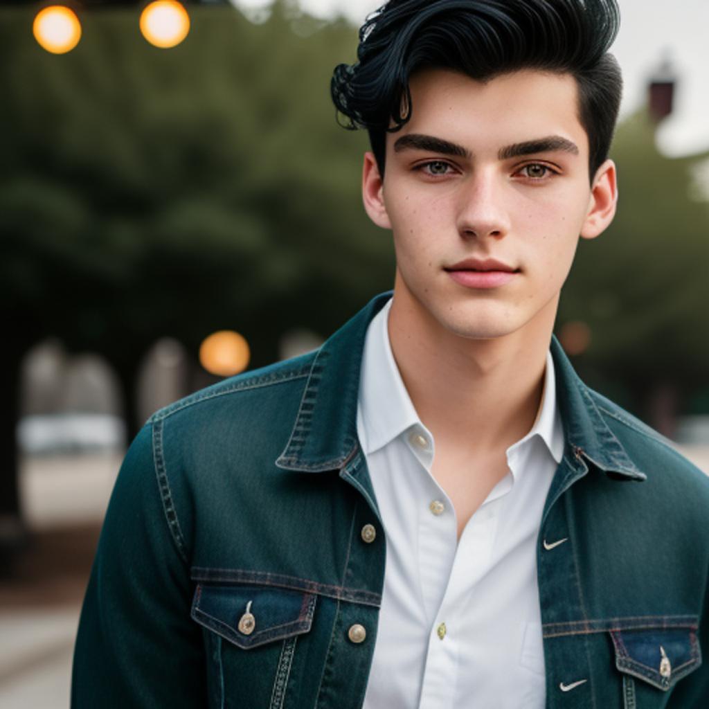 20-year-old american born male by @ai_generated
