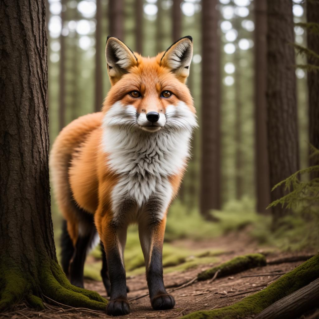 Fuchs der im wald by @ai_generated
