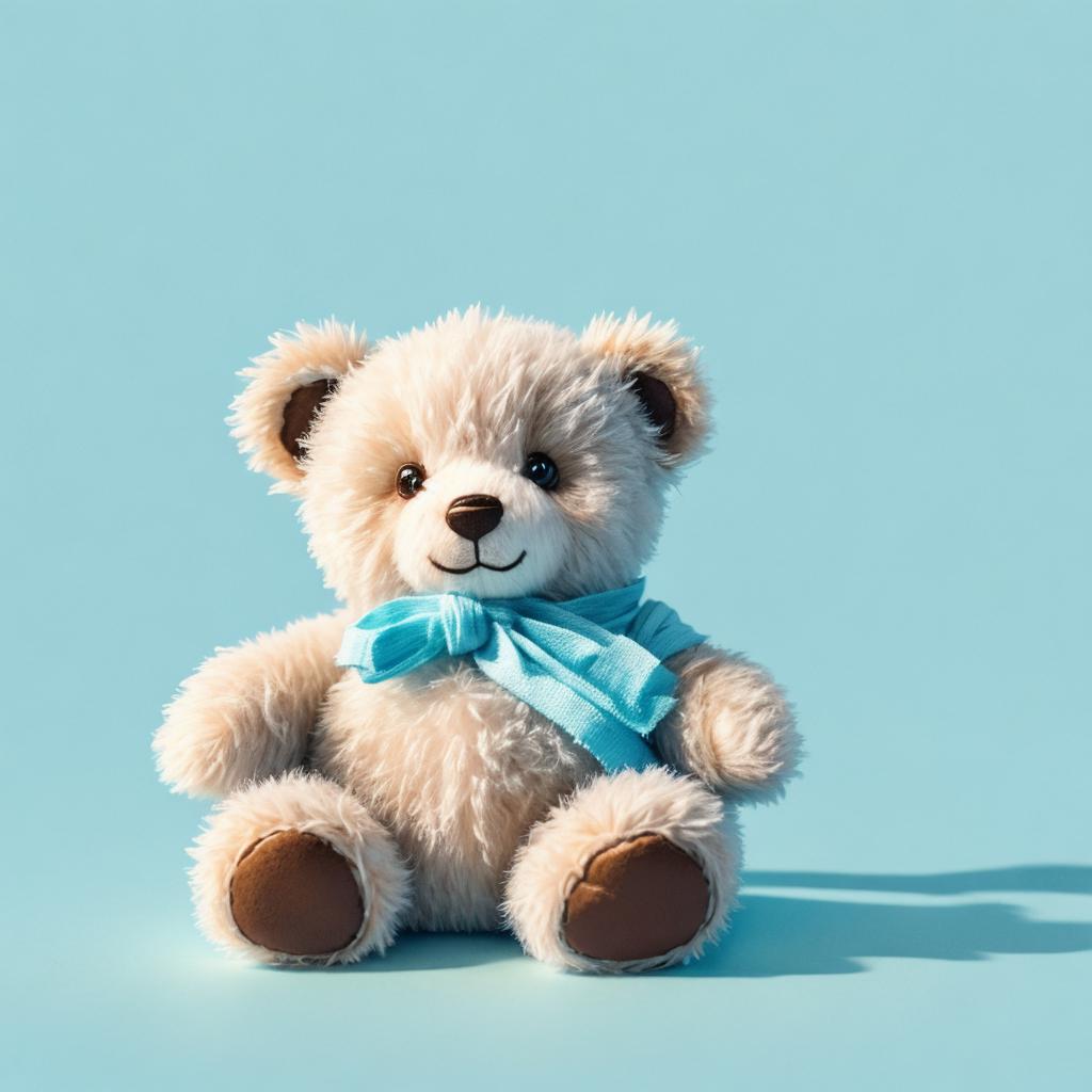 Small teddy bear in by @ai_generated
