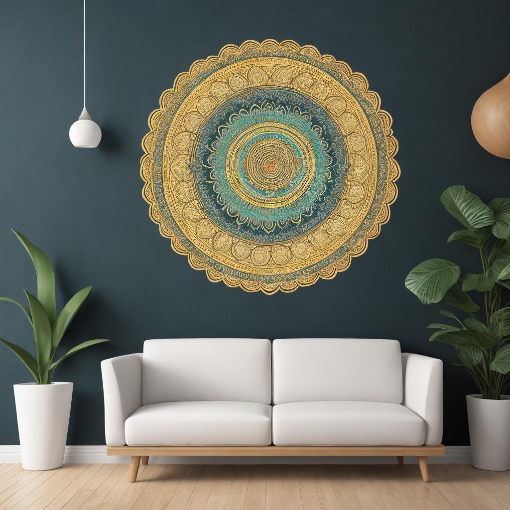 Wall decorations inspired by by @ai_generated