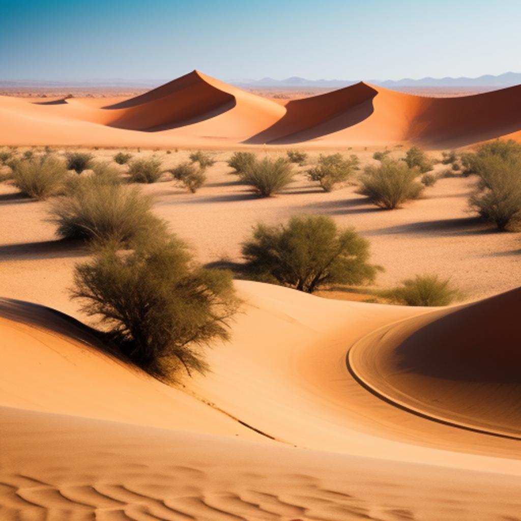 Background, deserts nature by by @ai_generated