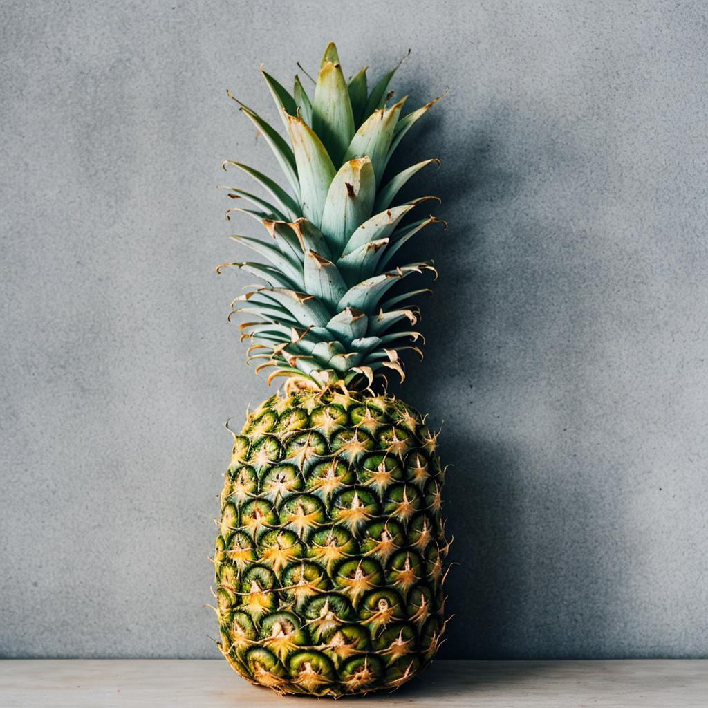 Pineapple by @drehito by @ai_generated