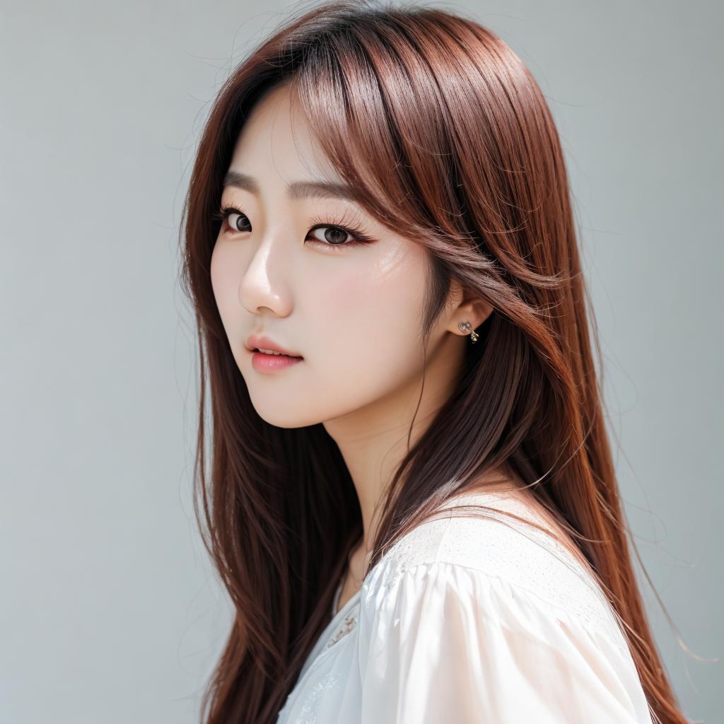 Korean idol, nice flowy by @ai_generated