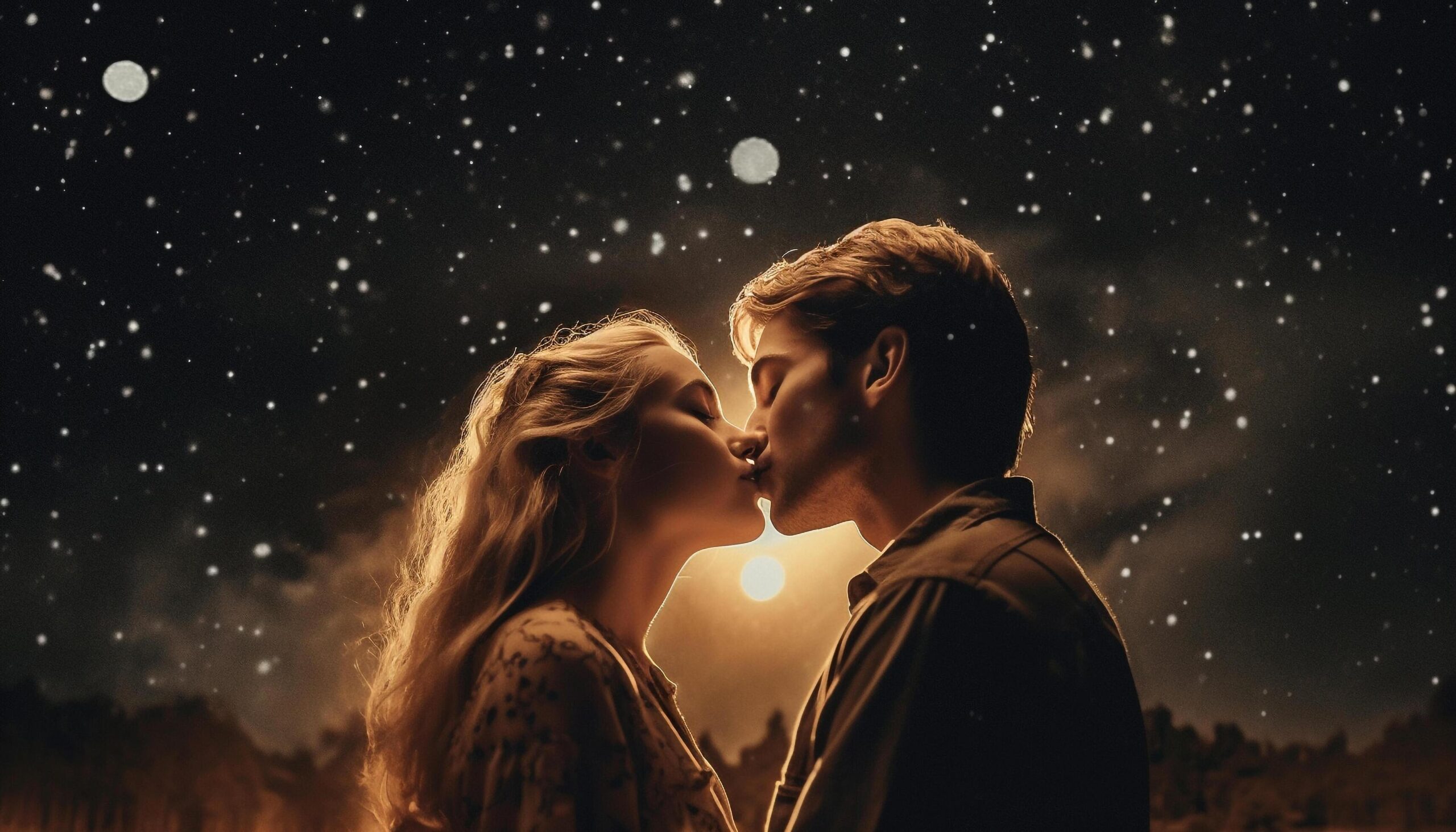 A-young-couple-embraces-in-the-snow-celebrating-their-love-generated-by-ai-free-photo
