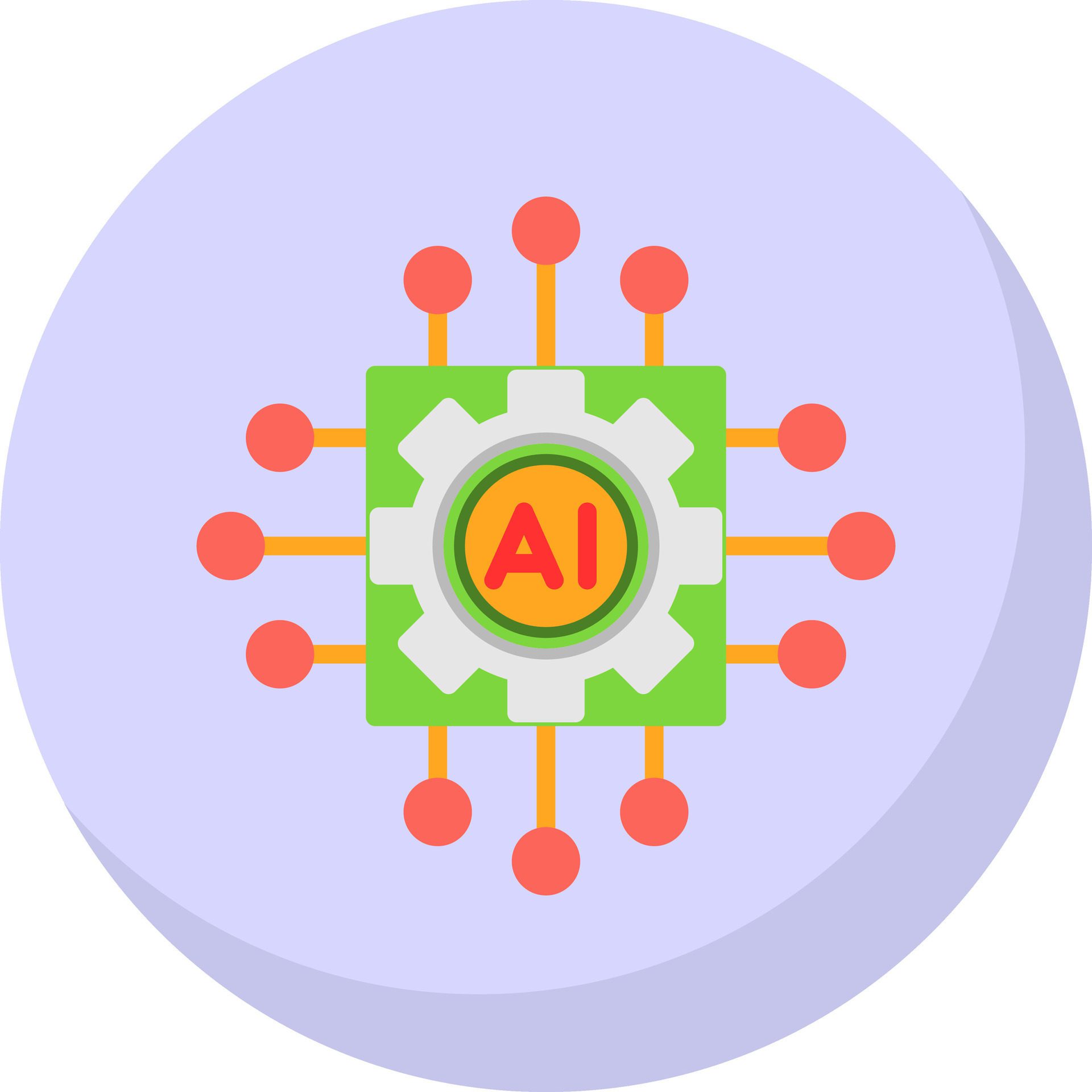 Artificial-intelligence-icon-design-free-vector