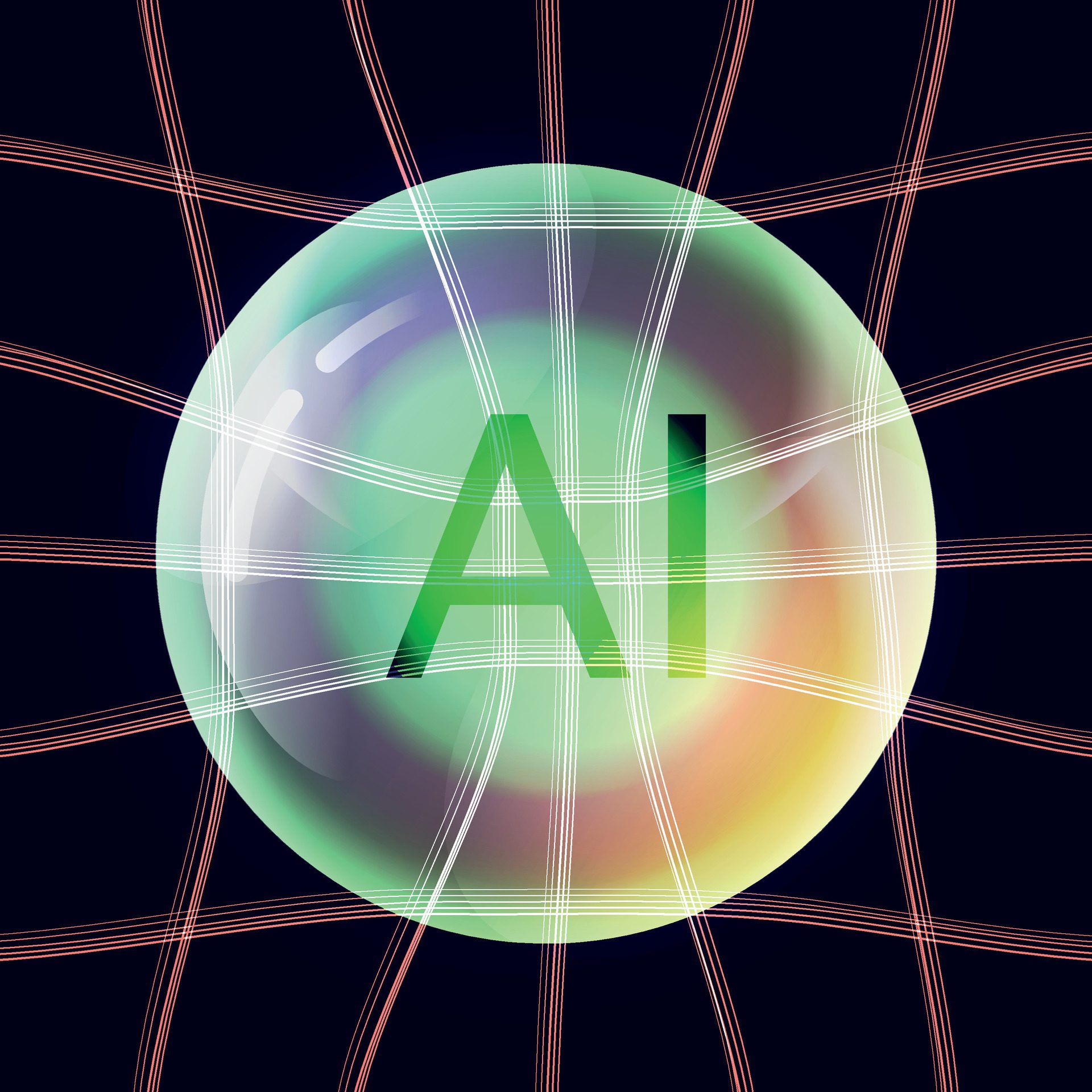 Conceptual-technological-illustration-of-artificial-intelligence-image-free-vector