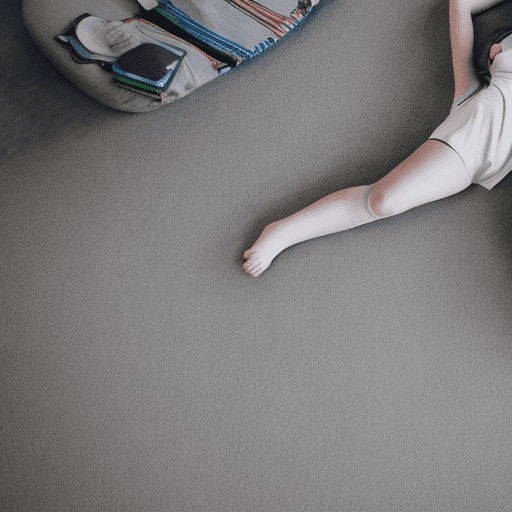 Cozy atmosphere; 8k, intricate detail, photorealistic, realistic light, wide angle, kinkfolk photography, an 9 year old girl lying on the floor, view from above, she is wearing a one piece tank-top-thong onesie