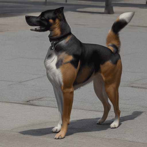 Dog standing
