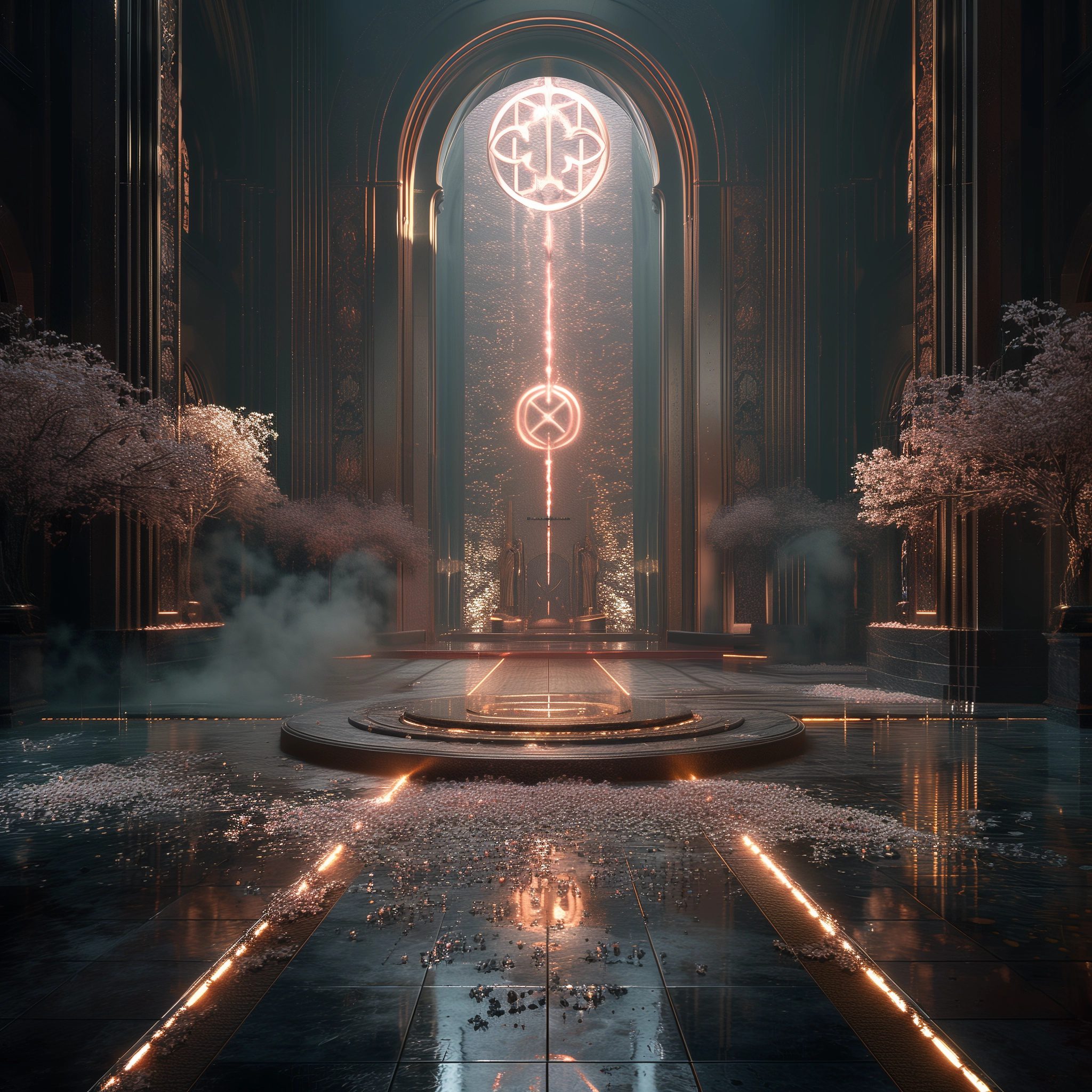 Universal christian gnostic movement, 32k, luxcorerender, rtx raytracing --personalize nwnd4j3 --stylize 600