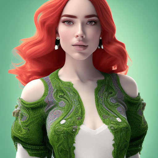 Mujer de tez clara y pecas, cabello ondulado color anaranjado o cabello pelirrojo, con ojos verdes. Se encuentra vestida de traje como un cantante de jazz, sosteniendo un premio de música dorado mientras sonrrie; 8k, intricate detail, photorealistic, realistic light, wide angle, kinkfolk photography, a+d architecture