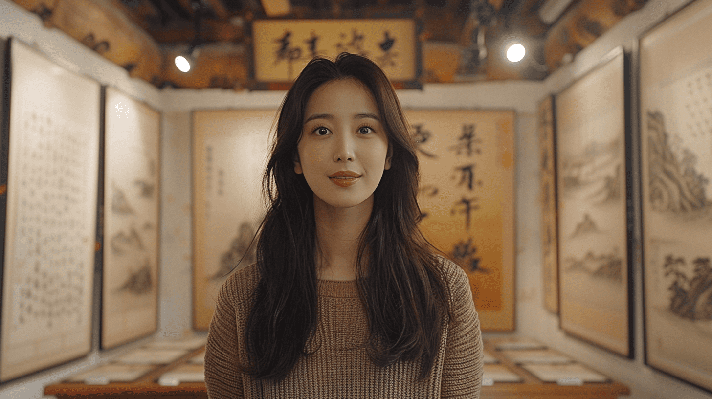 Hyper-realistic portrait of japanese instagram influencer ::5 traditional yukata meets modern fashion accessories ::4 serene face with subtle makeup, taking selfie in tea ceremony room ::3 high-contrast photography style, soft studio lighting ::2 blending ancient wisdom with contemporary social media culture ::1 --v 6. 0 --ar 16:9 --s 600 --style raw --c 20