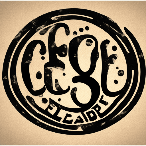 Simple logo, bubbly font, '50flb'