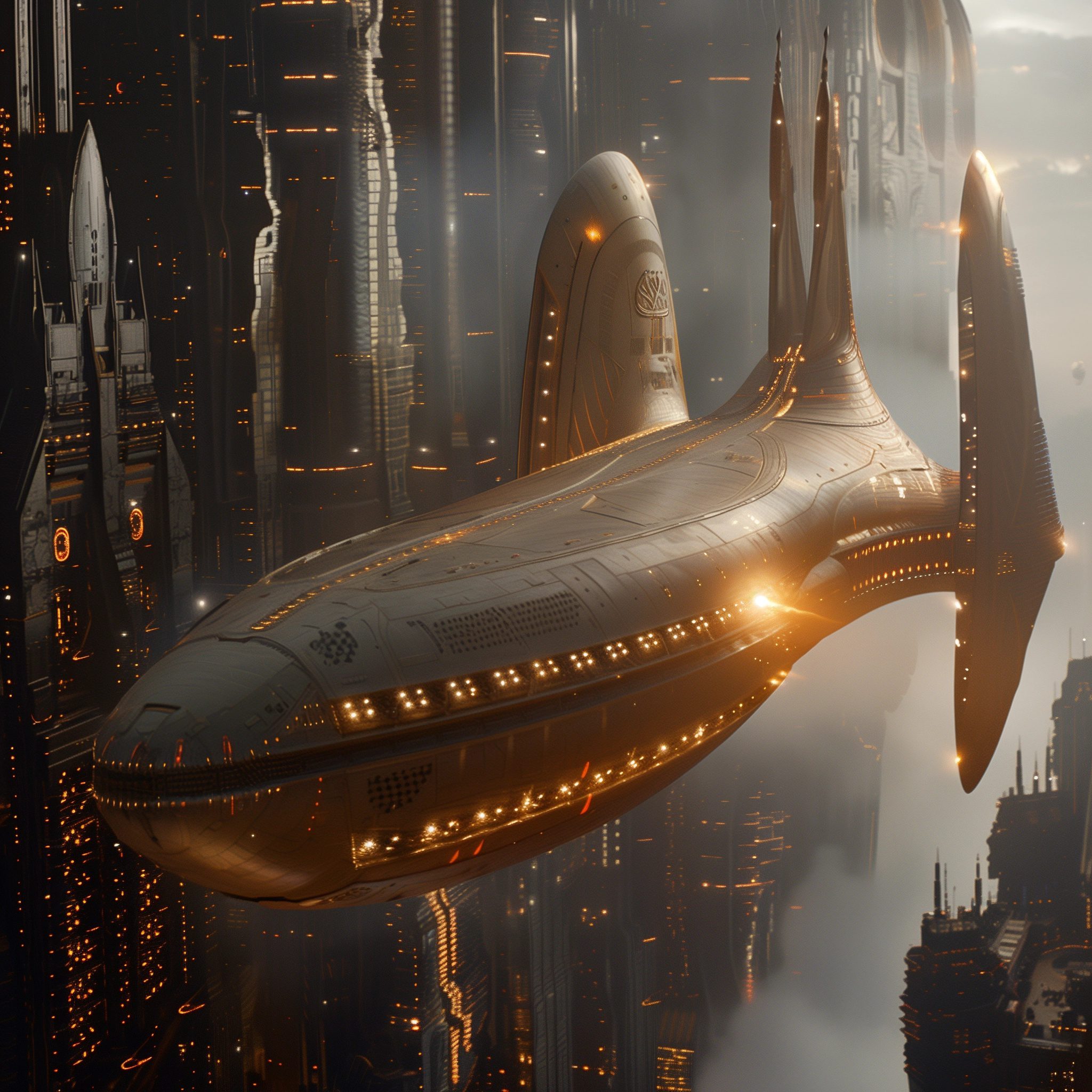 Gigantic cosmic ships piloted by giants of the universe --personalize nwnd4j3 --stylize 600