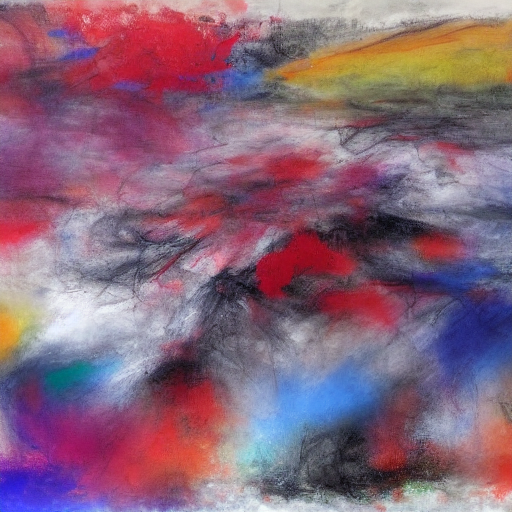A thought-provoking, conceptual art piece, understanding that the idea behind the work is more important than its appearance, an abstract representation of human subjectivity, gorgeous abstract composition, high-detailed, hyper-realistic, artstation, masterful brushstrokes, thought-provoking atmosphere, vibrant colors, 4k resolution, a masterpiece by gerhard richter, luc tuymans, and mark rothko.