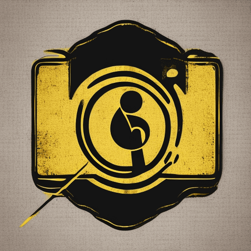 Logo design for sologram youtube channel, sologram, compose s and musical symbol treble clef golden black pallet