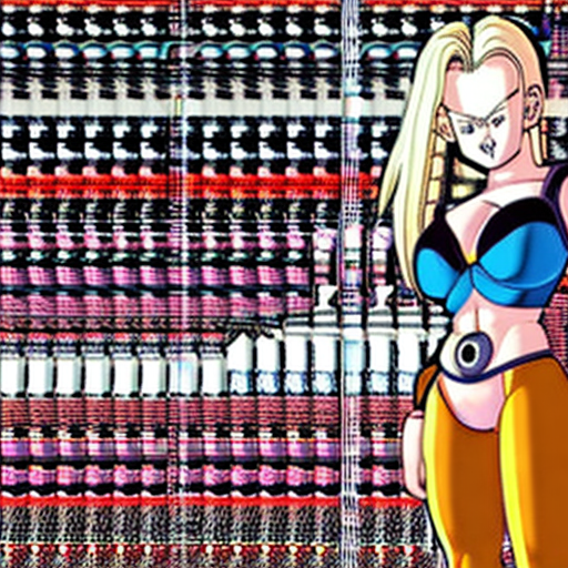 Dragon ball woman android 18, cyborg agent, maintenance body operation, cyborg agent base, laboratory section, body maintenance room