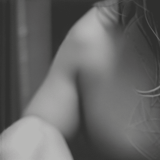Whole body photo of a gorgeous lady wearing skimpy nighties on the bed, seductive smile, daytime, deep photography, ilford hp5 film, b&w, crushed blacks, depth of field, dark photo, film grain, shadows, natural light