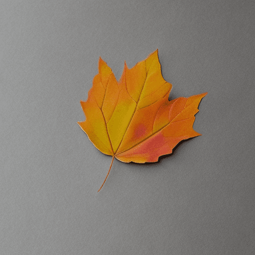 Make a combination of a fall (season) leaf and sticky notes, with the idea that it will become a color tattoo