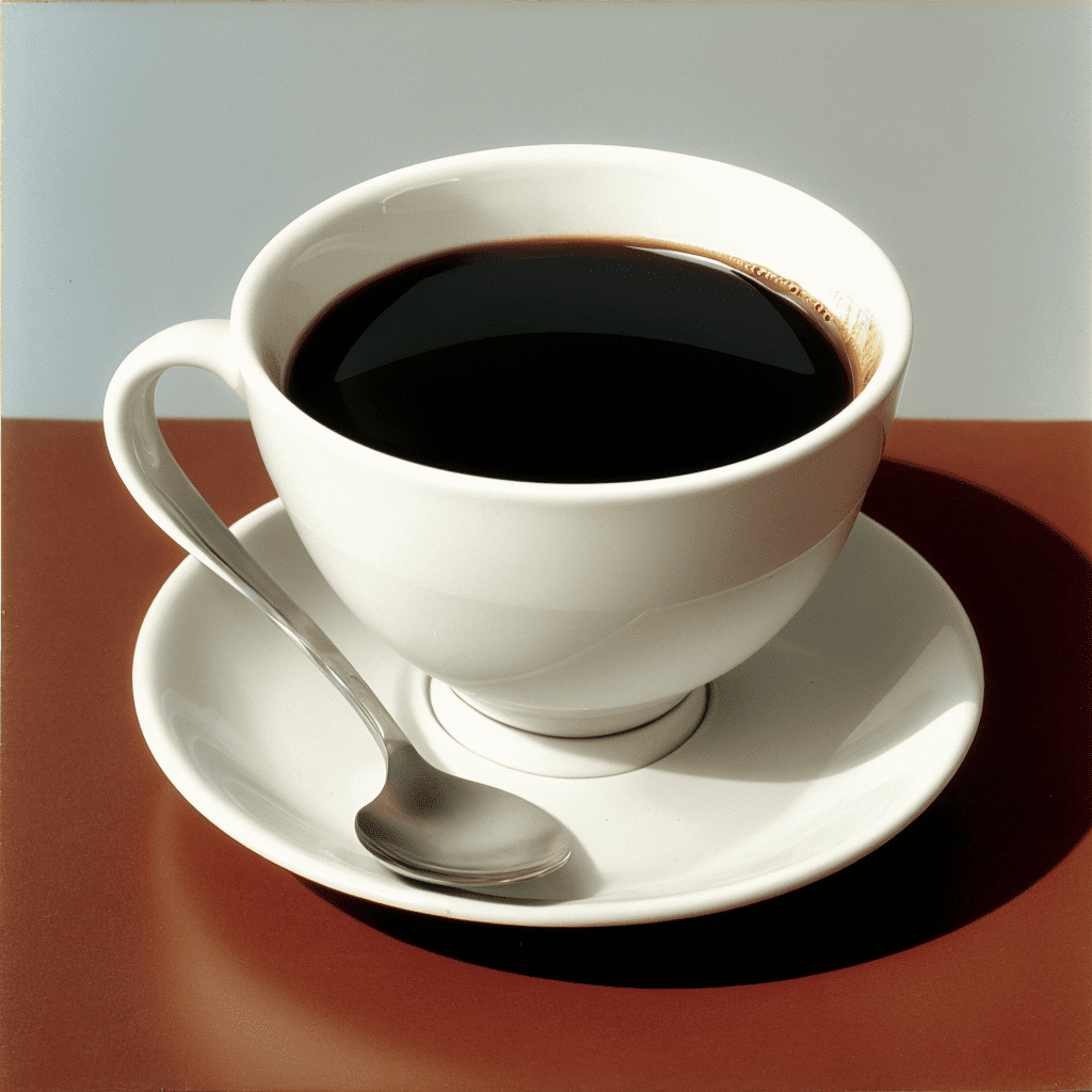 A cup of coffee by barnett newman