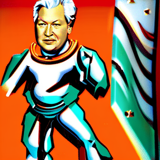 Boris yeltsin on mars with vodka