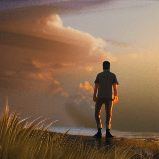 Photo of a ultra realistic sunrising with a father and his daughter looking at it, dramatic light, pale sunrise, cinematic lighting, battered, low angle, trending on artstation, 4k, hyper realistic, focused, extreme details, unreal engine 5, cinematic, masterpiece, art by studio ghibli, intricate artwork by john william turner