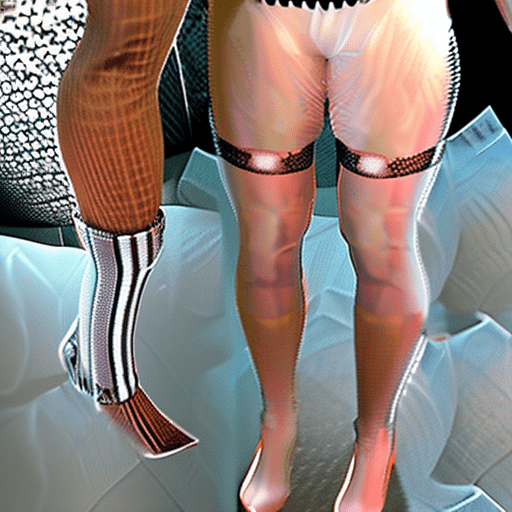 Girl in tight see through tiny clothes