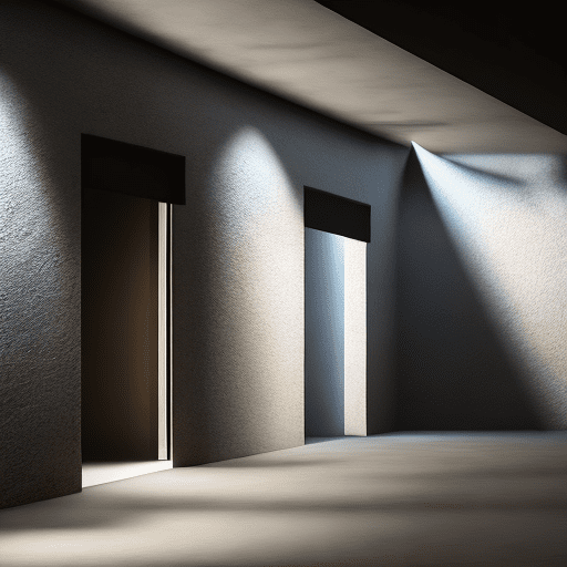 Photo of a ultra realistic wall, arc, dramatic light, cinematic lighting,