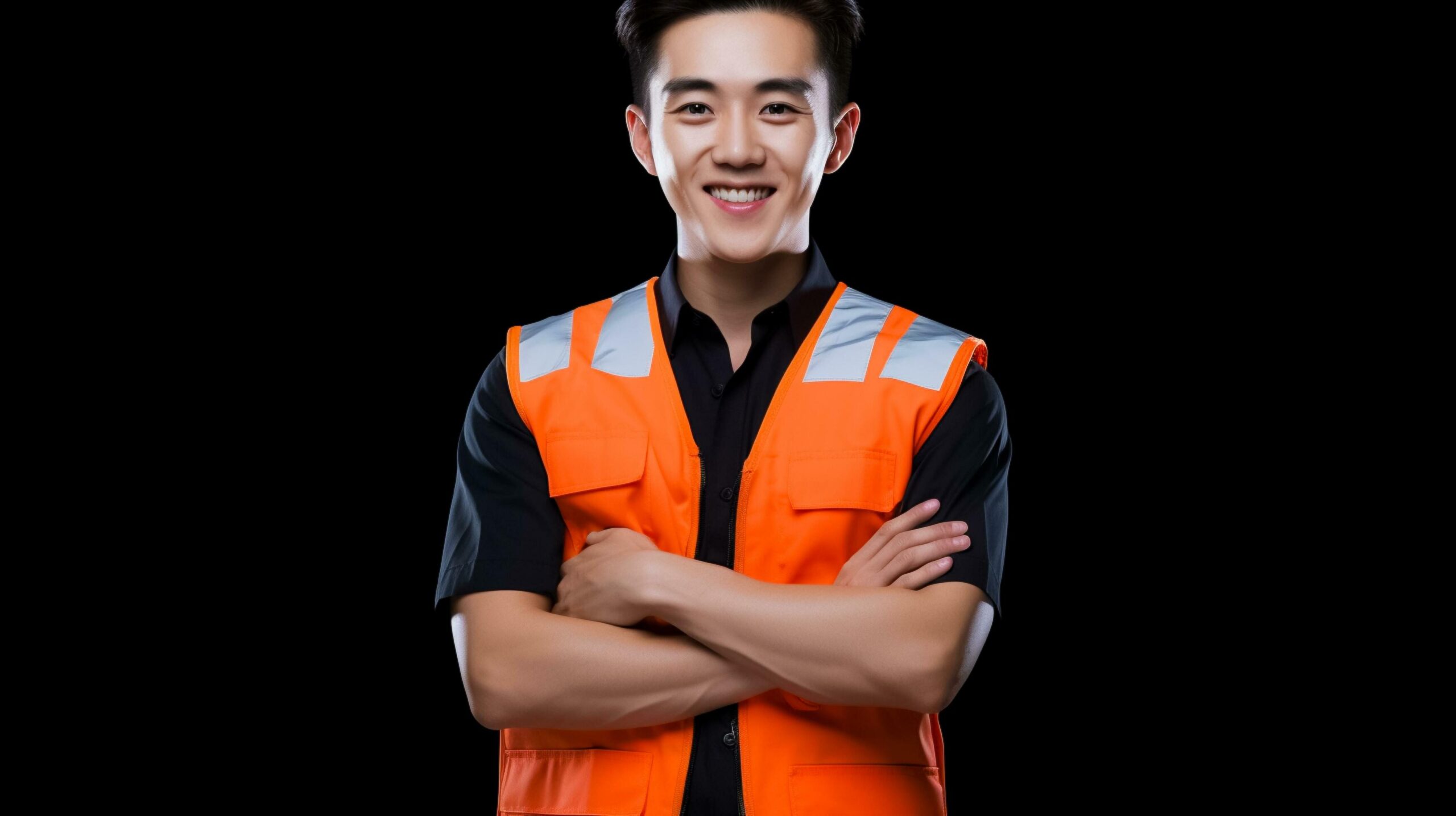Ai-generated-building-sector-and-industrial-workers-concept-construction-manager-in-uniform-factory-worker-ai-generated-free-photo