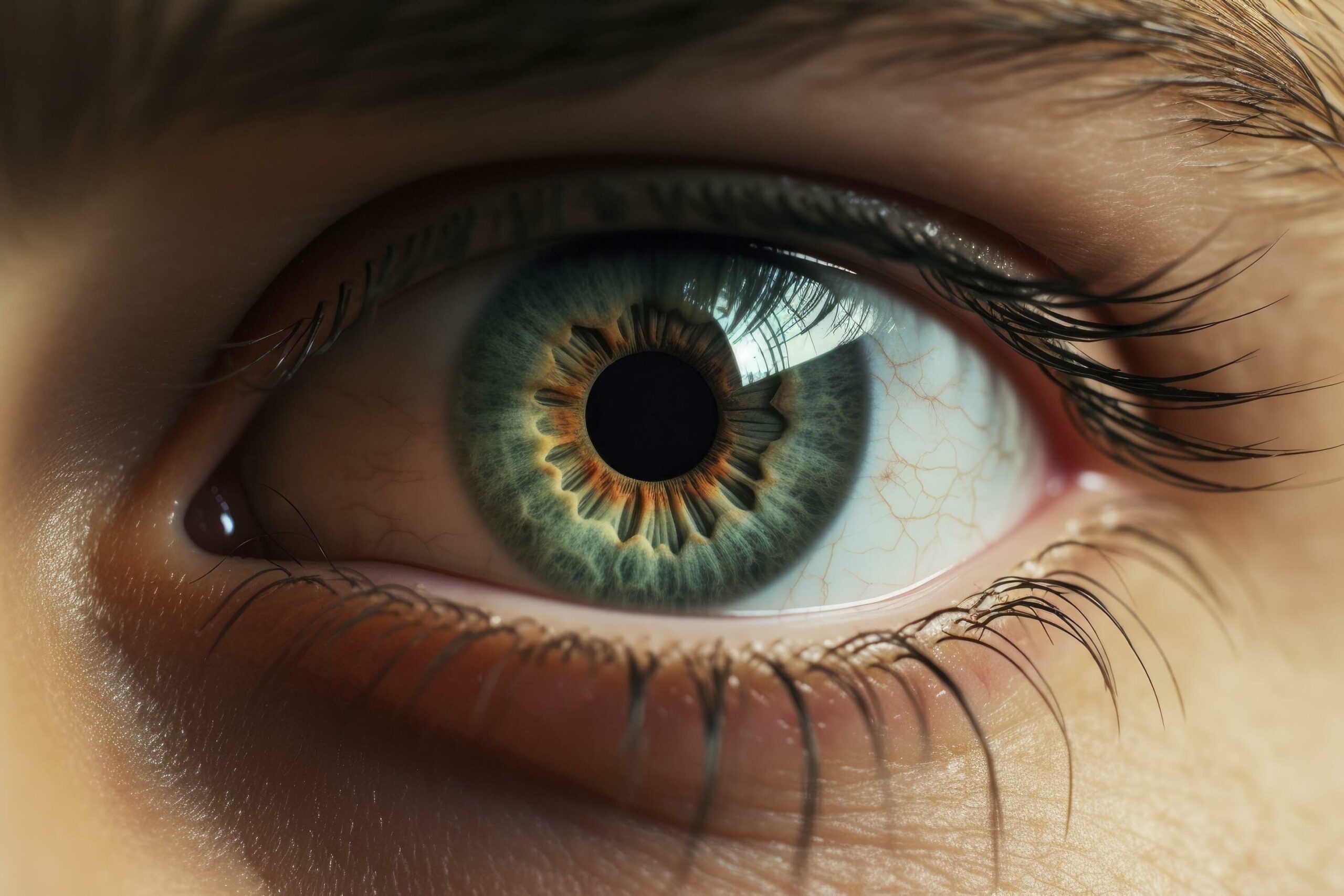 Ai-generated-close-up-of-beautiful-eye-looking-at-the-camera-ai-generated-free-photo