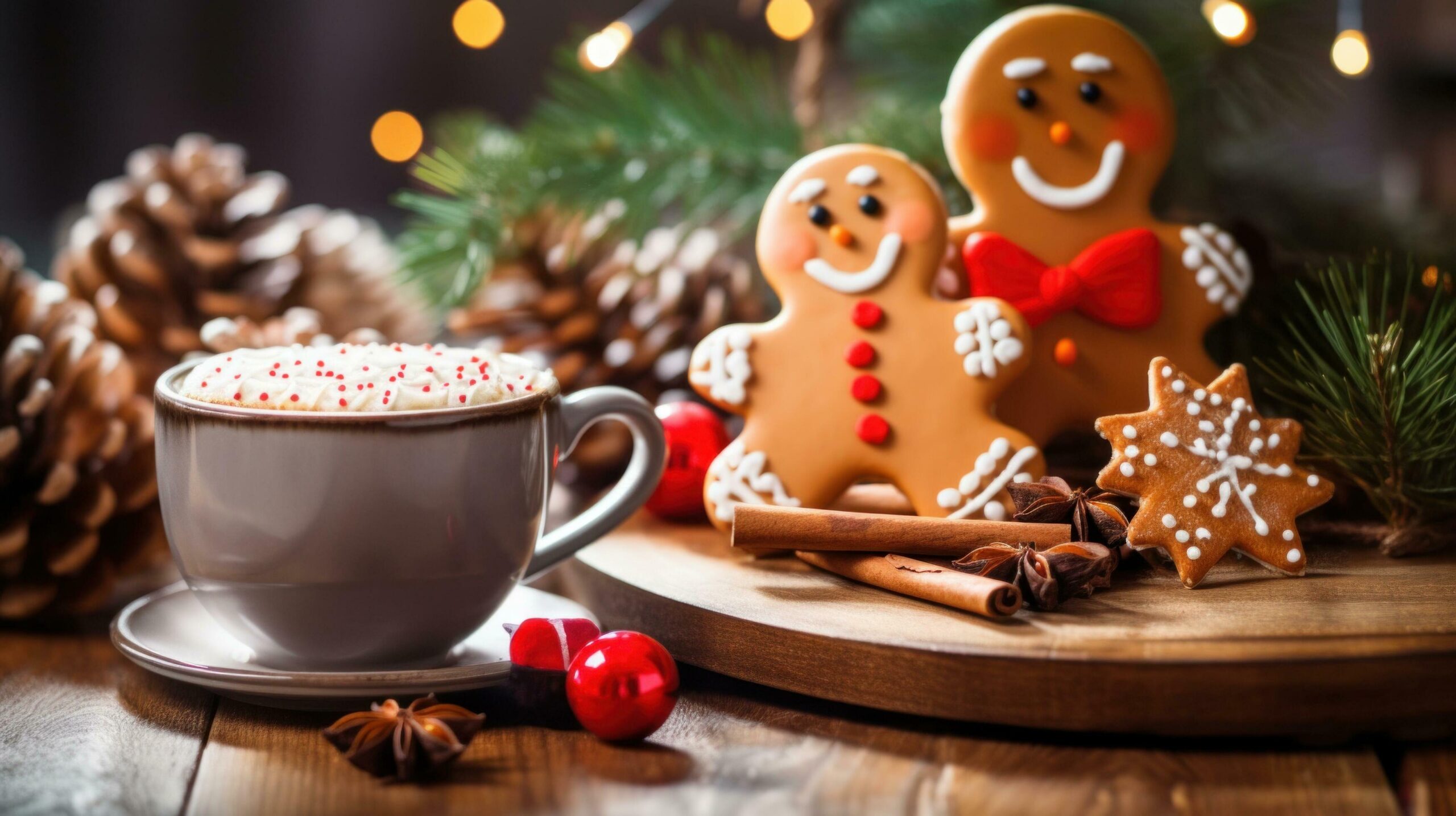 Ai-generated-cozy-winter-weekend-happy-breakfast-with-smiles-laughter-and-festive-seasonal-treats-free-photo