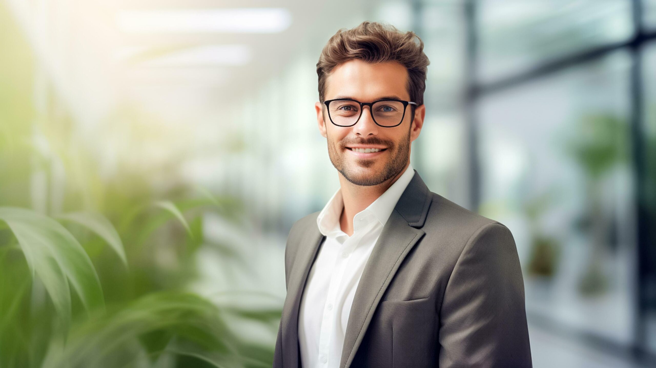 Ai-generated-handsome-businessman-happy-and-smiling-young-man-in-smart-suit-posing-in-office-with-suit-ai-generated-free-photo