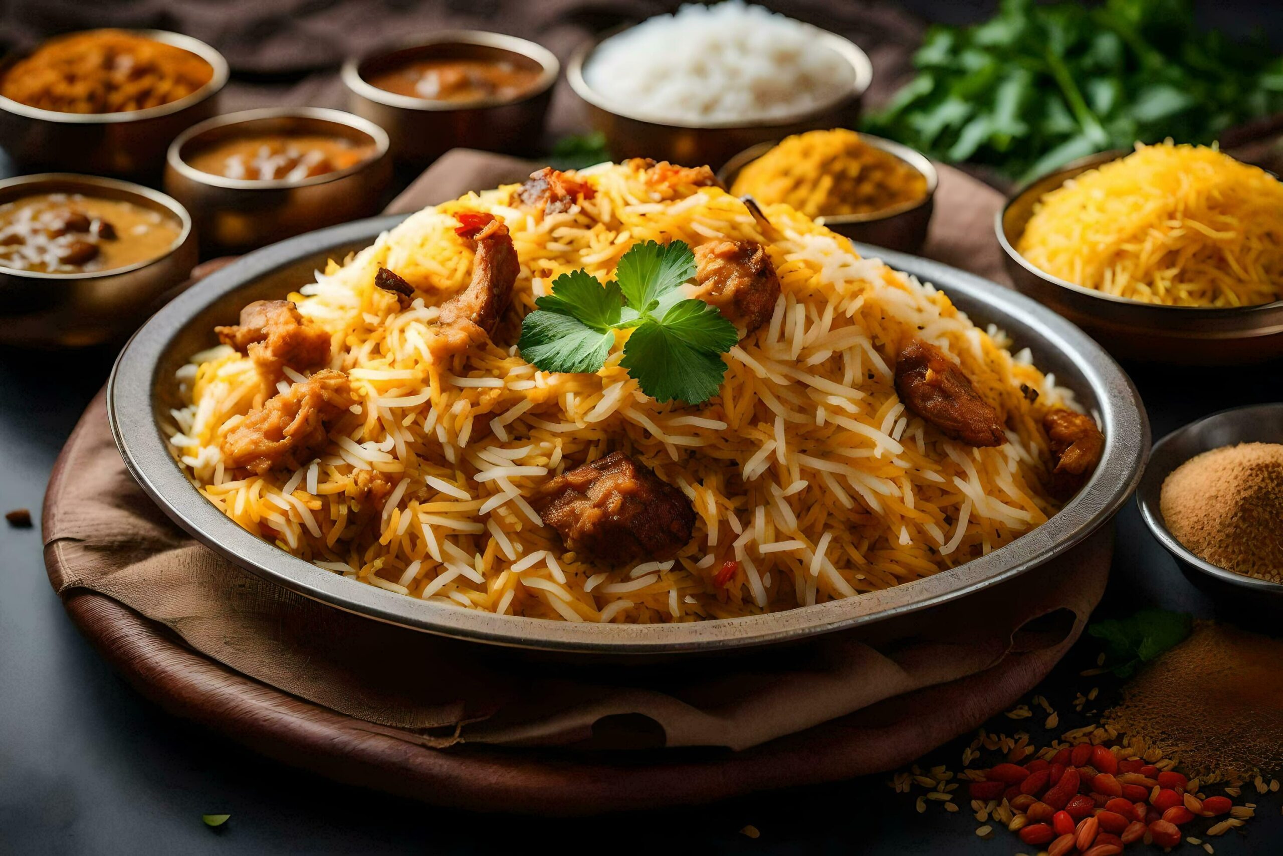 Ai-generated-indian-food-is-a-popular-dish-in-india-free-photo