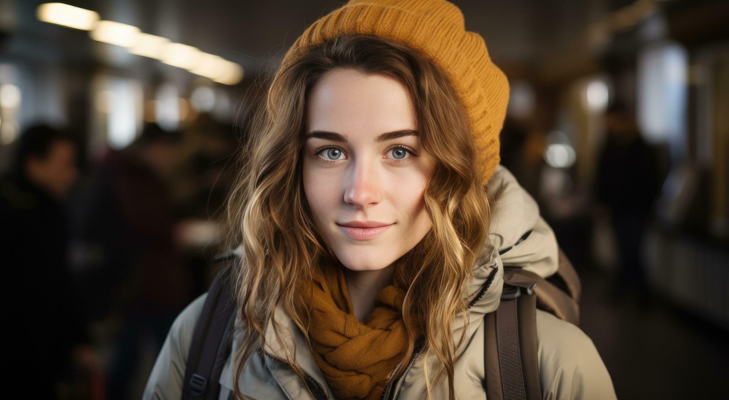 Ai-generated-woman-looking-at-camera-woman-free-photo