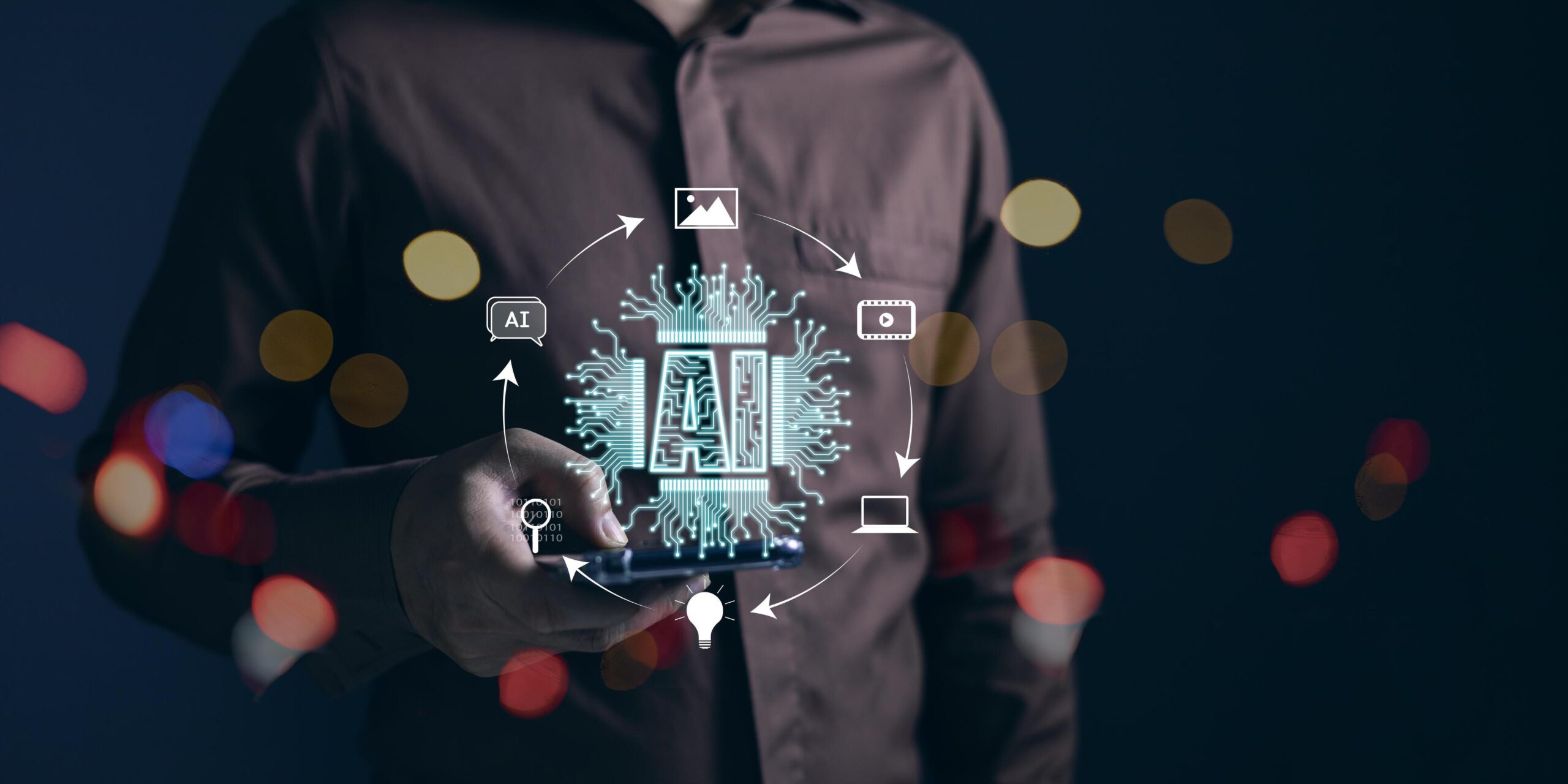 Man-touch-icon-ai-and-use-smartphone-marketers-education-research-analyze-media-streaming-content-creation-and-online-marketing-strategies-to-grow-their-digital-business-ai-concept-free-photo