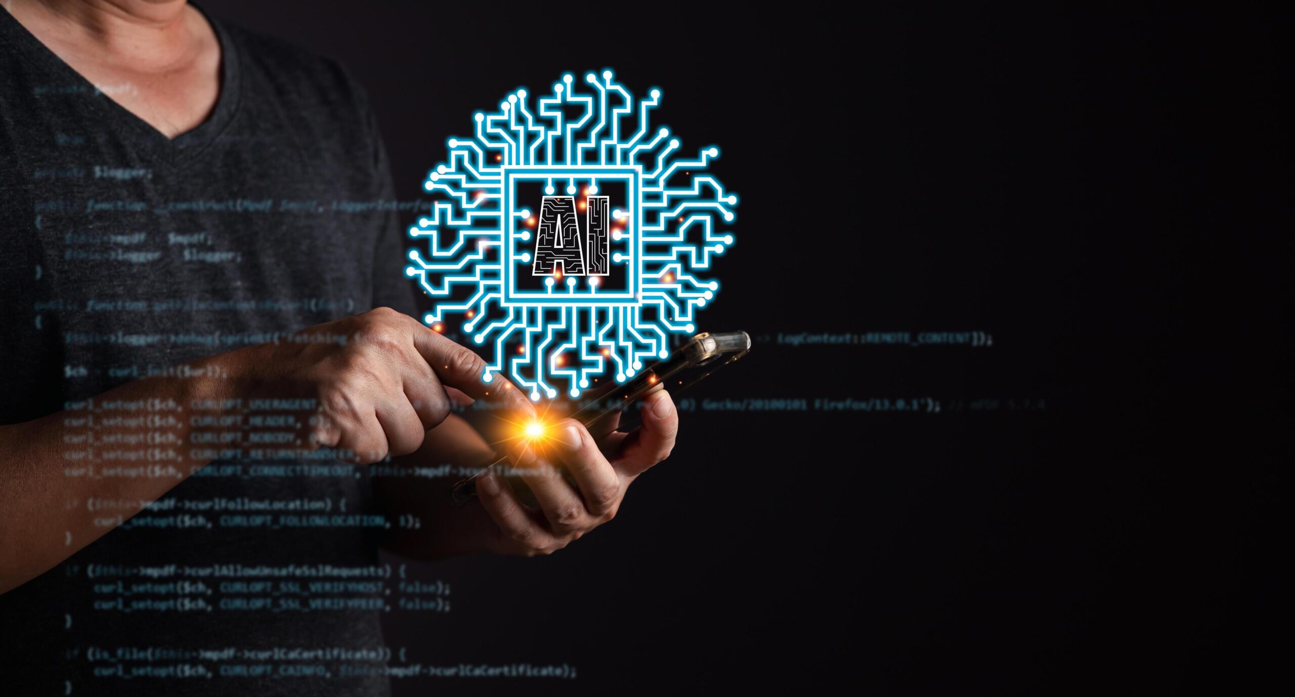 Man-use-smartphone-cloud-computing-system-diagram-big-data-storage-digital-artificial-intelligence-ai-technology-disruption-concept-we-are-implementing-storage-technology-support-in-the-business-free-photo