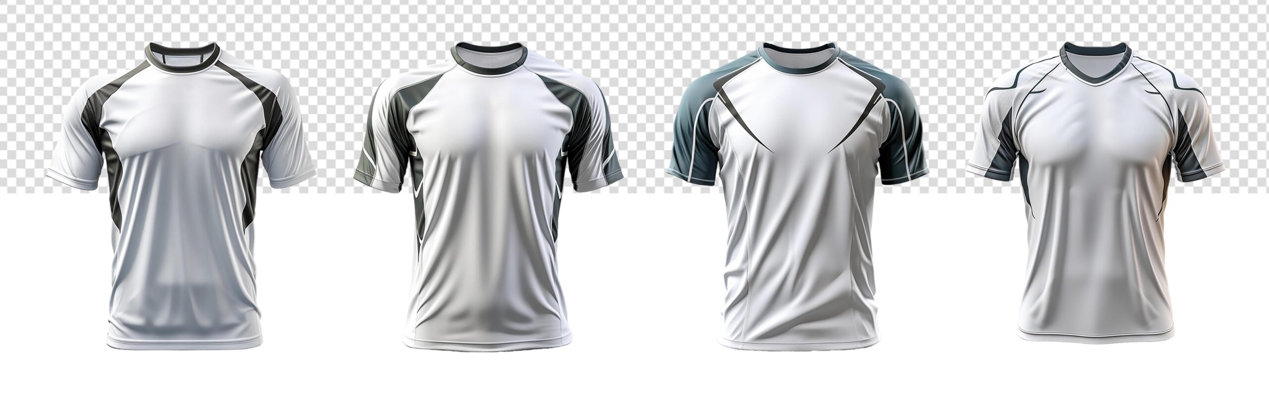 Men-s-sports-t-shirt-mockup-template-set-with-front-view-generated-ai-free-photo