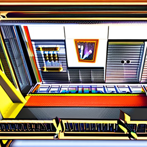 A 3d animation storyboard of entering into a gaming arcade