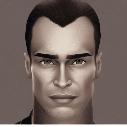 A man face shape: oval-shaped face with a defined jawline and balanced chin, extremely high resolution and precise details. Forehead: medium-sized forehead with a natural curve and smooth surface, natural lighting that highlights the lines and texture of the skin. Eyebrows: thick and broad eyebrows with a natural arch, dark brown color, with each hair strand depicted in high accuracy. Eyes:, male. Man