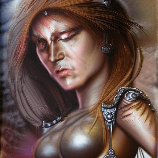 A stunningly intricate close up portrait of a romantic passionate couple, (((luis royo and julie bell inspired fantasy mythological of the underworld) )) representing a (((masterpiece) )), with advanced photorealistic techniques applied, hyper-detailed features, metallic armor, advanced lighting and hdr support, for a truly lifelike depiction, rendering techniques such as subpixel and ray tracing supported, created in a style that transcends this world, masterpiece