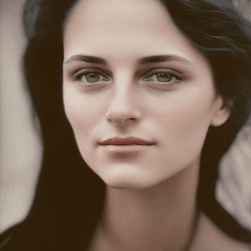 Annie leibovitz portrait, 25-year-old woman, uncanny resemblance to mona lisa, 2024 setting, enigmatic smile, soft ambient lighting, high-resolution detail, captivating eyes, long dark hair, arched eyebrows, smooth complexion, contemporary clothing, subtle makeup, urban background, medium format look, sharp focus, emotional depth, timeless beauty, thought-provoking, blend of classical and modern features, natural pose, understated eleganceartwork. Cinematic, hyper realism, high detail, octane render, 8k