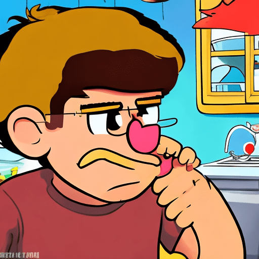 Fotografía de alta resolución de un adolescente inspirado en jay bilzerian de big mouth, con un enfoque en sus características distintivas. Jay es un chico de piel oliva, con cabello oscuro, algo desordenado y ligeramente rizado. Sus ojos marrones son grandes y expresivos, con cejas gruesas y una nariz prominente que le dan un aspecto inconfundible. Su complexión es delgada pero atlética, típica de un adolescente activo. Viste de manera casual, con una camiseta sencilla y jeans, reflejando su estilo juvenil y despreocupado. La imagen es fotorrealista, capturando cada detalle con precisión, desde la textura de su cabello hasta las sutiles sombras en su rostro. Resalta la intensidad de su mirada y su energía juvenil. Utiliza el estilo de dark fantasy que está de moda ahora en tiktok.