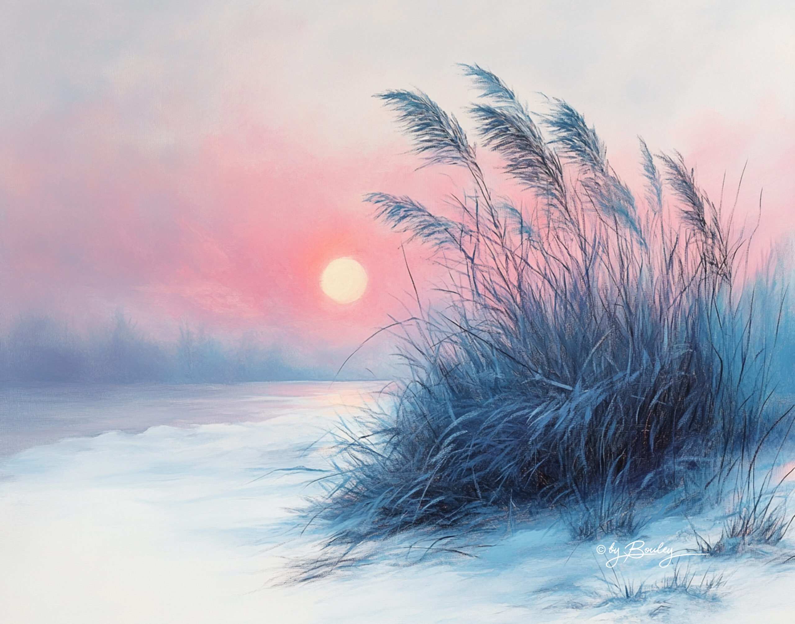 Minimalist, professional pastel pencil art, botanical, late sunrise, color page, complexity with details, white sky, open spaces, perfect color, minimalist, heavenly atmosphere, many details --chaos 1. 5 --ar 5:4 --style raw --stylize 400 --v 6. 1
