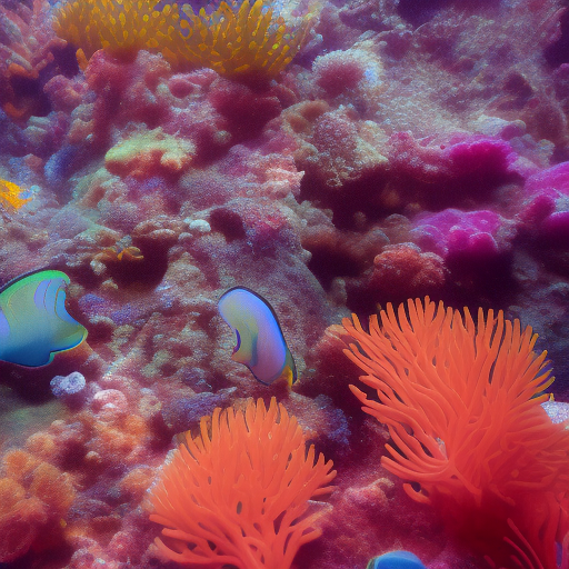 The underwater is filled with vibrant colors, coral reefs emit soft light, and schools of fish create mesmerizing pattern, illuminating the jungle in a way that feels both natural and otherworldly. The bioluminescence highlights the intricate details of the plants, leaves and flowers appear almost translucent, colorful flowers that add splashes of vibrant hues to the scenery, digital world with neon lights, sleek designs, and futuristic elements, a vast digital landscape filled with towering structures, glowing pathways, and intricate circuits, the environment is predominantly dark, illuminated by vibrant neon lights in shades of blue, orange,