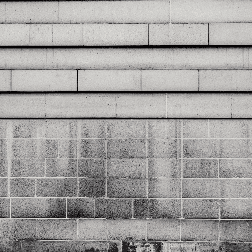 Just a concrete wall in the urban city