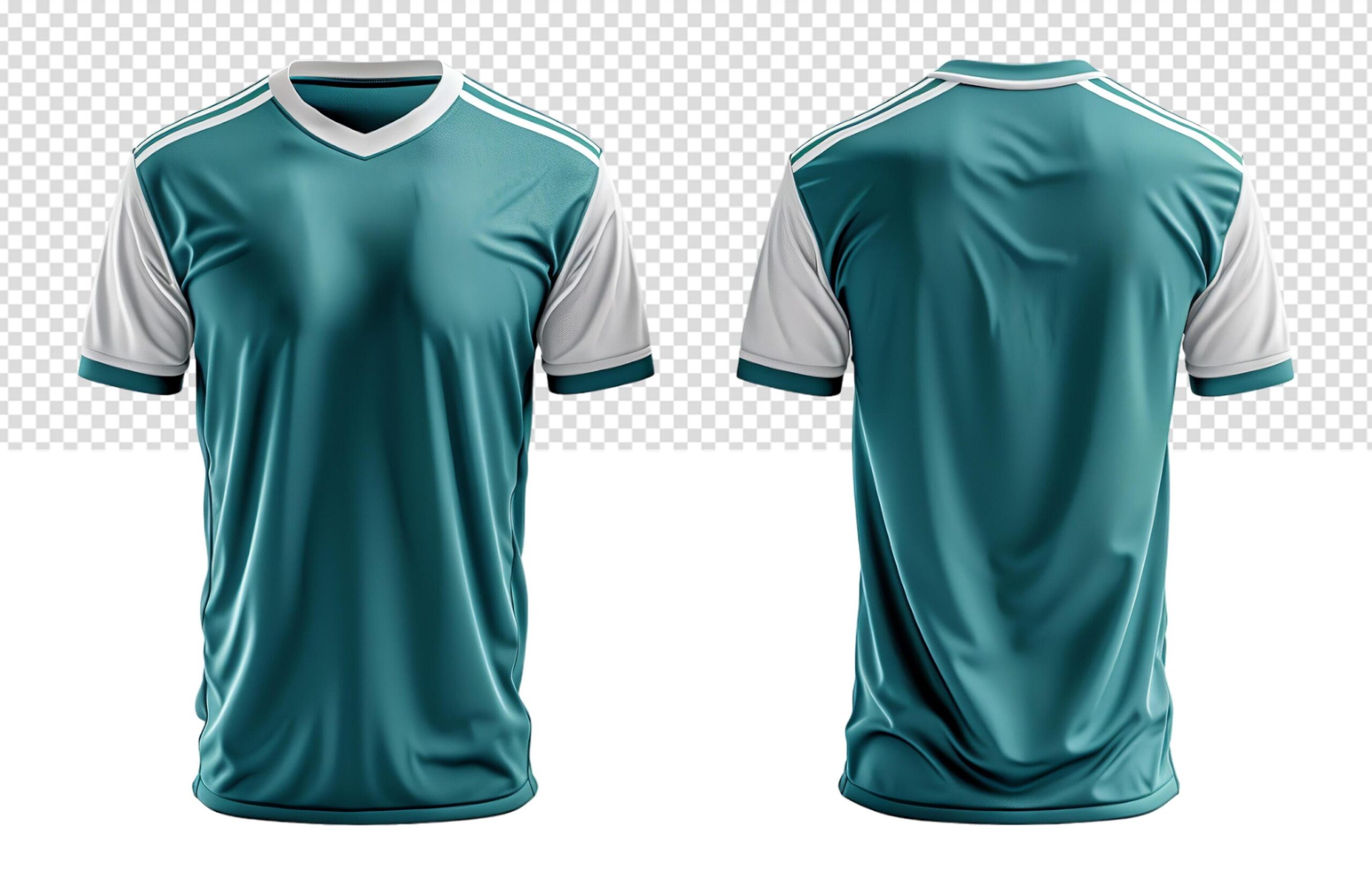 Sports-jersey-uniform-template-with-green-and-white-pattern-generated-ai-free-photo