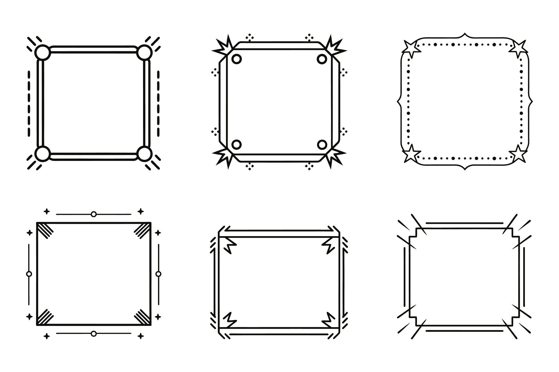 Ai-generated-border-frame-shape-background-free-vector