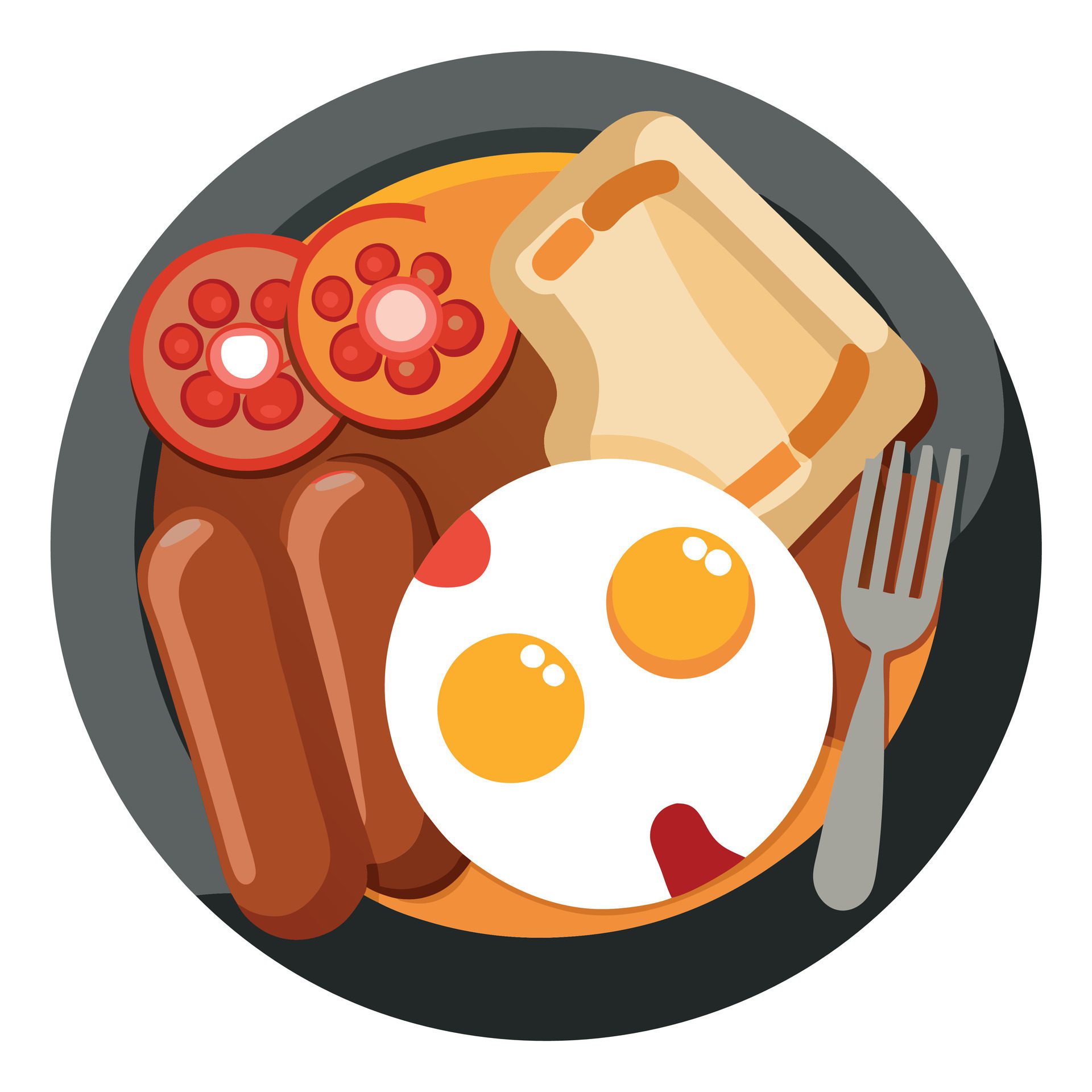 Classic-english-breakfast-with-eggs-bacon-sausages-baked-beans-and-toast-image-generated-by-ai-free-vector